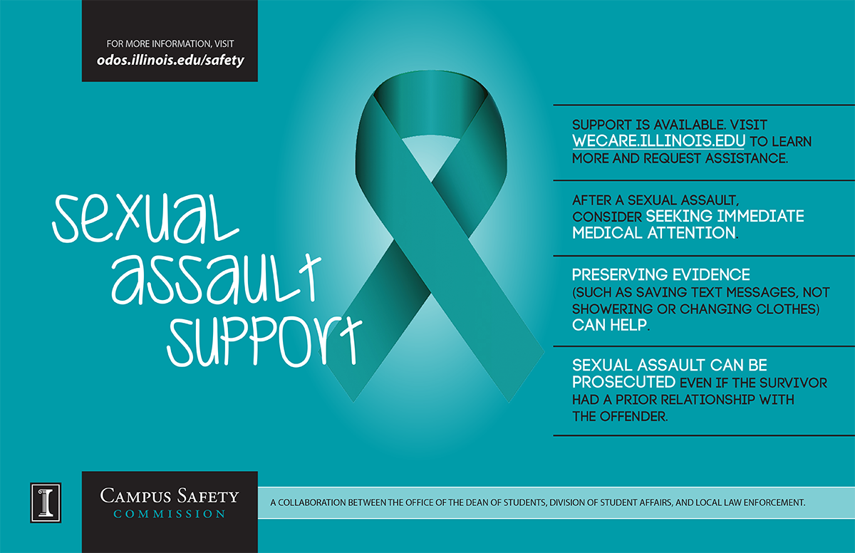 Image of sexual assault support poster