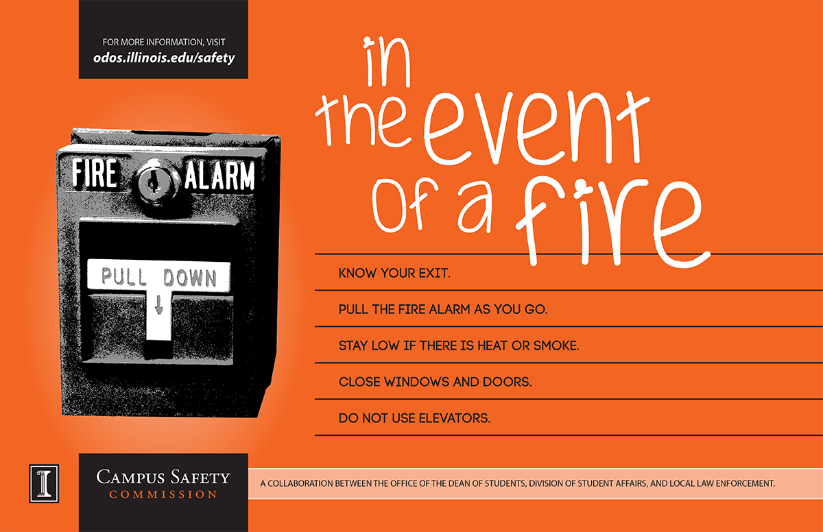 Image of fire safety poster