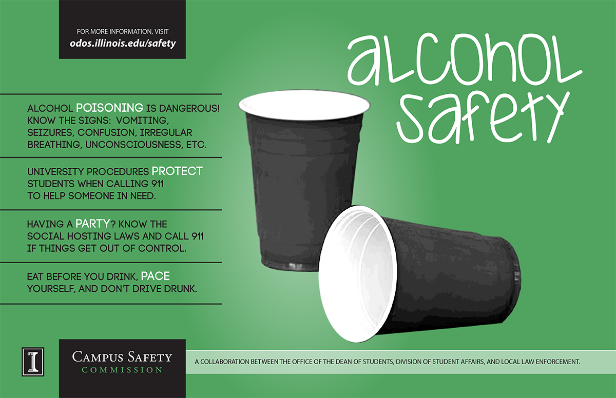 Image of alcohol safety poster