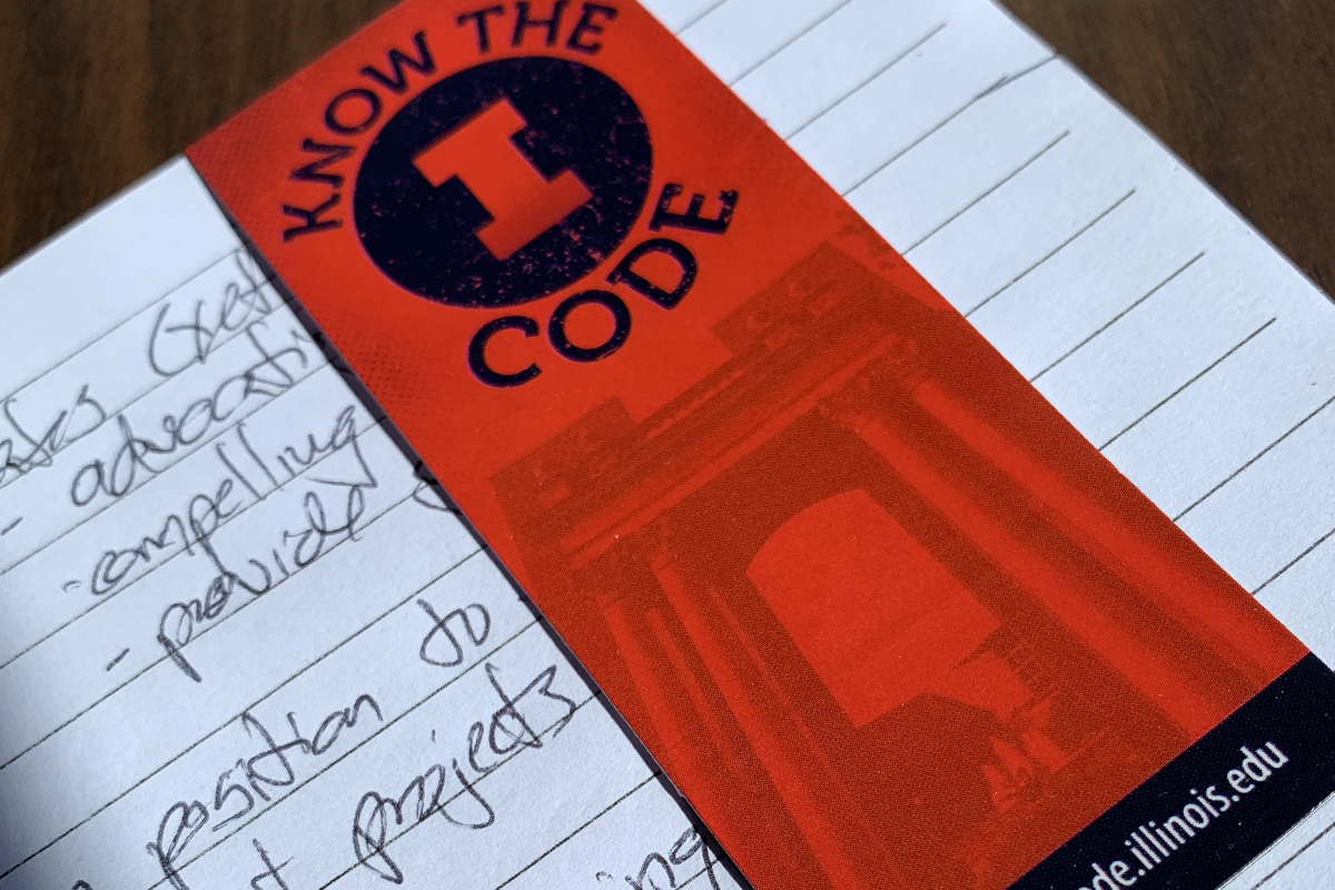 Photo of Know the Code bookmark